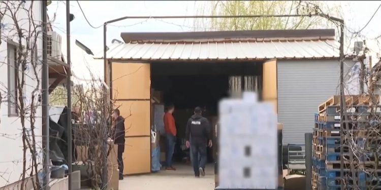 tone-de-detergent-contrafacut,-descoperite-in-casa-unui-barbat-din-judetul-timis