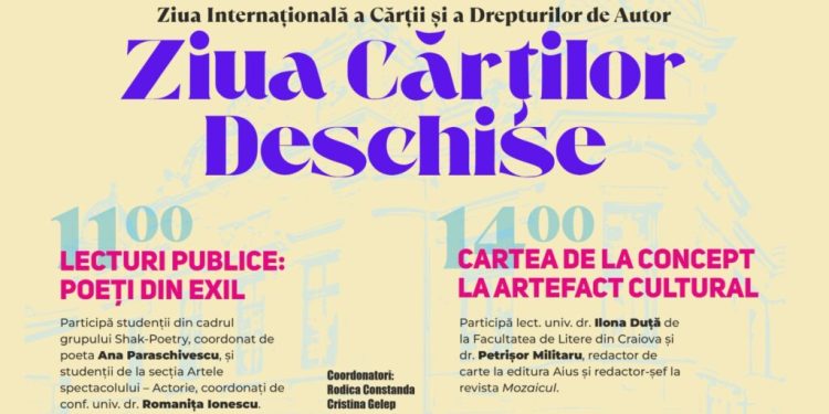 craiova:-ziua-cartilor-deschise-la-muzeul-cartii-si-exilului-romanesc-–-gazeta-de-sud