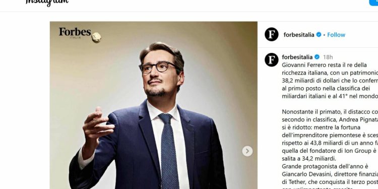 mister-nutella,-proprietarul-gigantului-ferrero,-ramane-cel-mai-bogat-italian