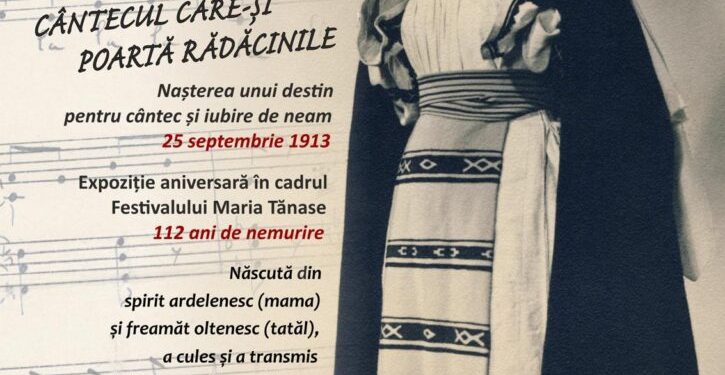 maria-tanase-–-cantecul-care-si-poarta-radacinile:-expozitie-eveniment-la-casa-baniei-–-gazeta-de-sud