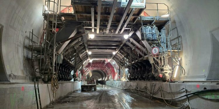 premiera-la-tunelul-daniela-pe-autostrada-a1:-structura-de-rezistenta-finalizata