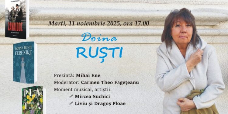 craiova:-doina-rusti,-eveniment-literar-special,-la-aman-–-gazeta-de-sud