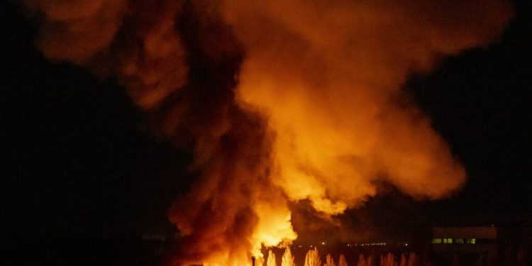 partizanii-pro-ucraineni-au-incendiat-o-locomotiva-in-rostov-pe-don