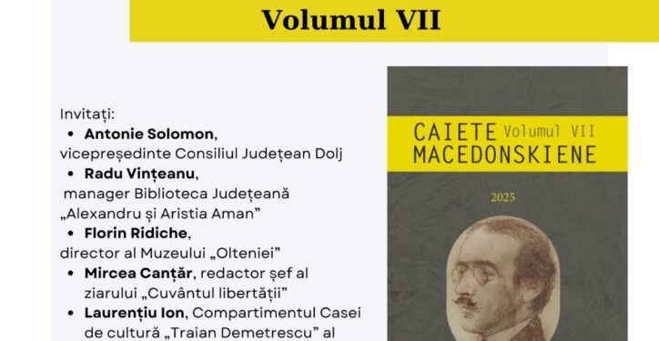 craiova:-lansarea-volumului-vii-alcaietelor-macedonskiene-la-aman-–-gazeta-de-sud