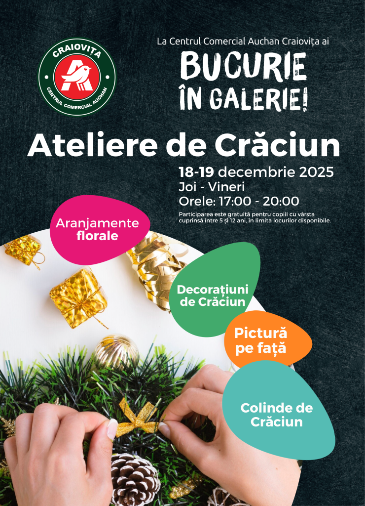 magia-craciunului-prinde-viata-la-auchan-craiovita:-doua-seri-de-ateliere-si-distractie-pentru-copii-–-gazeta-de-sud
