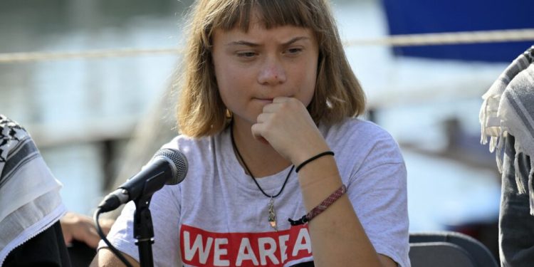 greta-thunberg,-arestata-la-o-manifestatie-pro-palestiniana-in-londra