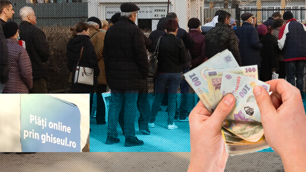 gerul-de-afara-nu-i-a-speriat-pe-contribuabilii-romani-multi-au-mers-sa-si-plateasca-fizic-taxele-si-impozitele,-desi-exista-si-varianta-ghiseul.ro