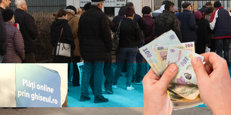 gerul-de-afara-nu-i-a-speriat-pe-contribuabilii-romani-multi-au-mers-sa-si-plateasca-fizic-taxele-si-impozitele,-desi-exista-si-varianta-ghiseul.ro