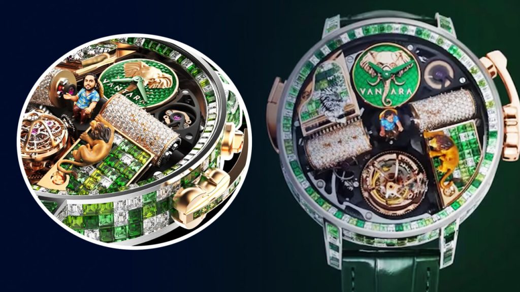 imagini-cu-fabulosul-ceas-de-1,5-milioane-de-dolari.-are-statuia-unui-miliardar-indian