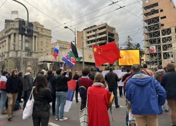 traficul-cu-automarfare-de-la-frontiera-cu-serbia,-perturbat-de-proteste