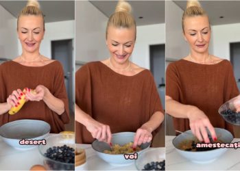 cum-pregateste-elwira-petre-o-reteta-sanatoasa-de-briose-cu-afine-si-banane,-pentru-un-mic-dejun-slab-caloric