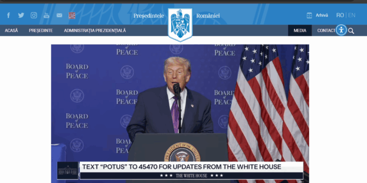 transmisia-oficiala-a-cotroceniului,-de-la-consiliul-pacii,-nu-este-tradusa-si-in-limba-romana