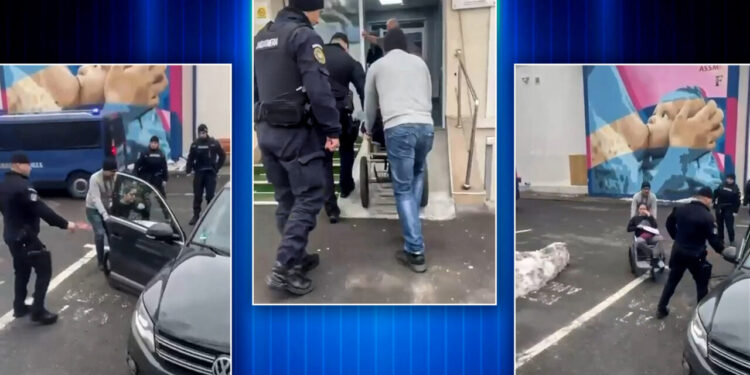 jandarmii-au-„mosit”-un-bebelus,-la-aviatorilor.-duba-i-a-insotit-pe-parinti-pana-la-spitalul-filantropia