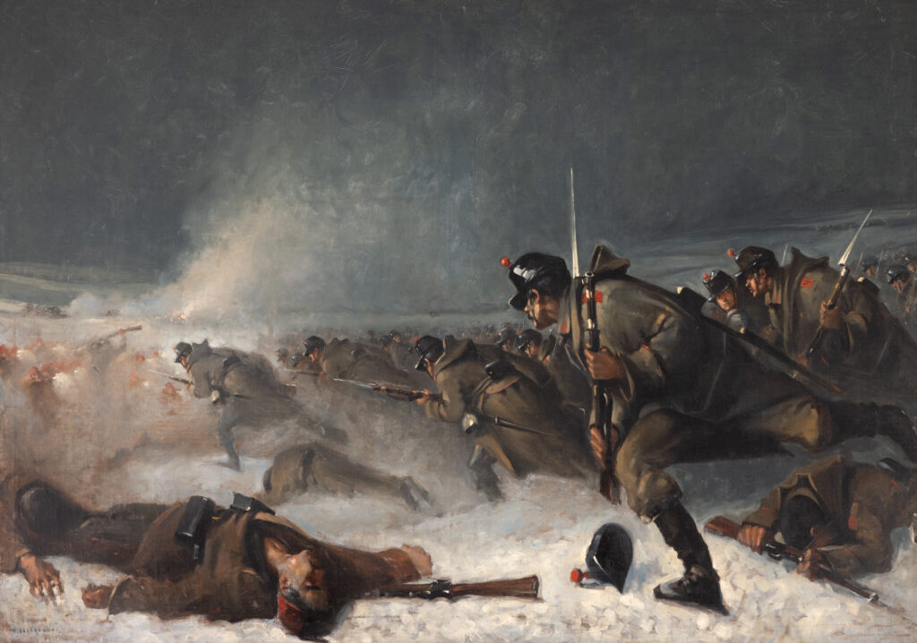 una-dintre-replicile-picturii-atacul-de-la-smardan-de-nicolae-grigorescu,-in-licitatie-la-artmark!-–-hotnews.ro
