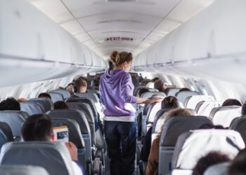 motivul-pentru-care-politistii-au-fost-chemati-sa-dea-jos-o-femeie-dintr-un-avion.-ce-i-a-reprosat-echipajul-pasagerei