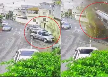 clipe-de-groaza-pe-strazile-din-israel.-momentul-cand-o-masina-explodeaza-in-timpul-celor-7-raiduri-ale-fortelor-iraniene