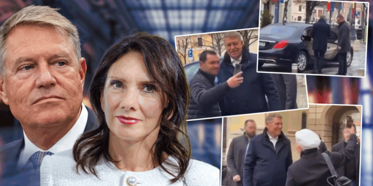 dupa-un-an-de-absenta,-din-viata-publica,-fostul-presedinte,-klaus-iohannis,-si-a-facut-aparitia-la-slujba-de-florii-din-sibiu