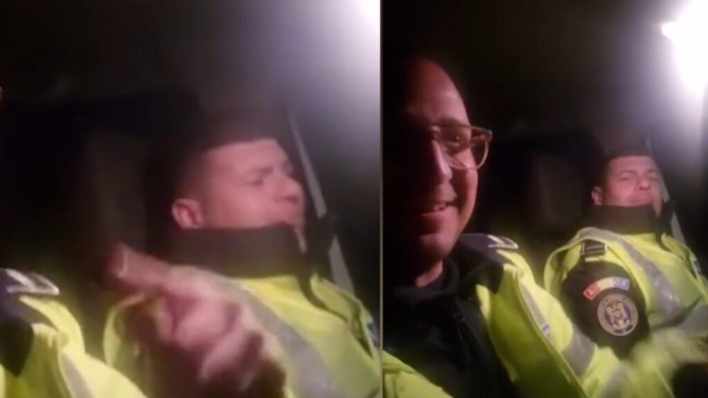 petrecere-cu-manele-in-masina-de-politie:-sa-sara-permisele!.-ancheta-la-ipj-braila