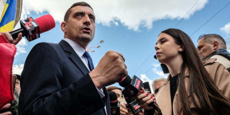 george-simion,-taxat-aspru-de-o-femeie-cu-dizabilitati,-dupa-atacul-la-adresa-lui-nicusor-dan