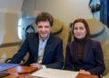 nicusor-dan,-alaturi-de-maia-sandu-in-drum-spre-reuniunea-comunitatii-politice-europene-de-la-erevan