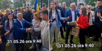 calin-georgescu-a-fost-asteptat-sa-iasa-din-biserica-sf.-varvara