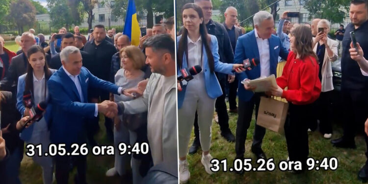calin-georgescu-a-fost-asteptat-sa-iasa-din-biserica-sf.-varvara