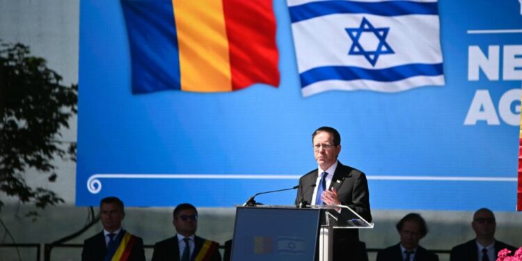 presedintele-israelului,-isaac-herzog,-la-comemorarea-pogromului-de-la-iasi:-antisemitismul-isi-arata-din-nou-chipul-urat
