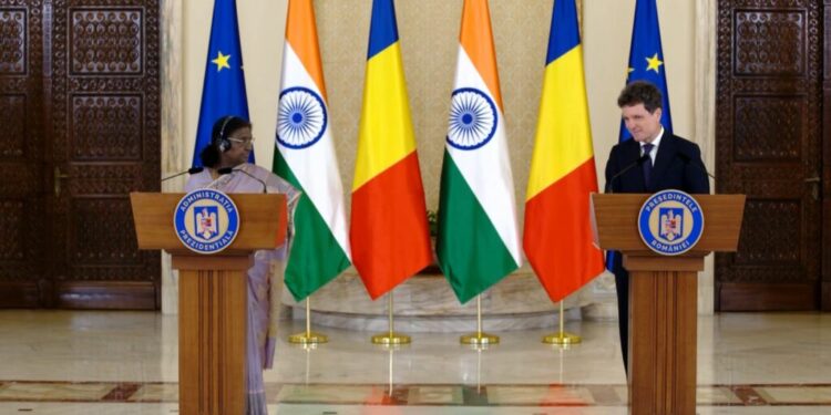 prima-vizita-a-unui-presedinte-indian-in-romania-dupa-30-de-ani.-nicusor-dan:-marcheaza-un-nou-inceput-in-relatiile-dintre-cele-doua-tari