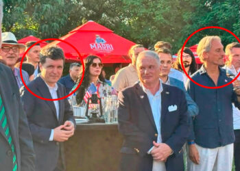 nicusor-dan,-aparitie-surpriza-la-snagov,-de-ziua-americii,-alaturi-de-matei-paun