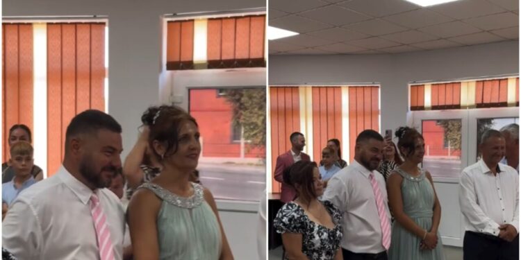 moment-emotionant-la-starea-civila-din-clejani.-un-cuplu-de-indragostiti-surzi-a-fost-cununat-prin-limbajul-semnelor