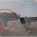 cursa-nebuna-pe-a2.-goneste-pe-autostrada,-asezat-lateral-pe-motocicleta,-cu-peste-100-de-kilometri-la-ora
