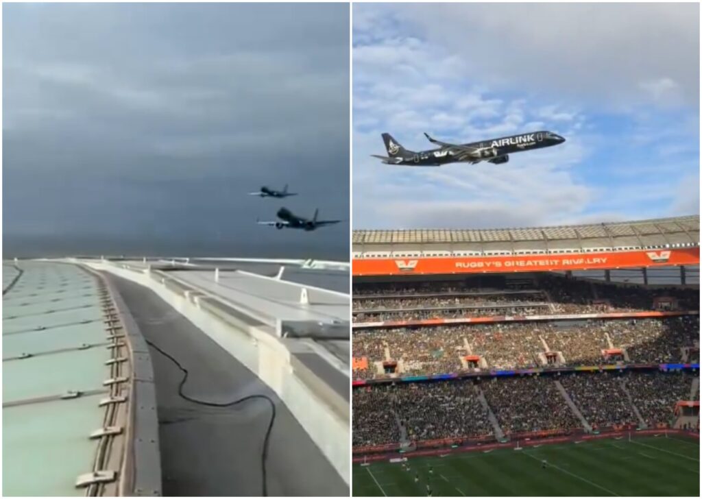 imagini-virale:-cat-de-aproape-au-trecut-doua-avioane-de-pasageri-de-un-stadion-cu-55000-de-fani-–-hotnews.ro