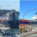 momentul-impactului-dintre-ambarcatiunea-sub-pavilion-panama-si-navele-ancorate-la-pontonul-din-tulcea.-oamenii-au-fost-cuprinsi-de-panica