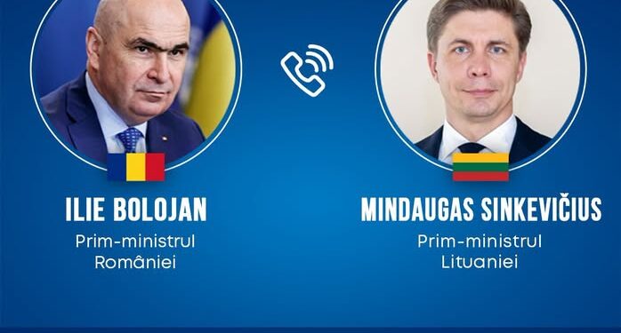 ilie-bolojan-a-discutat-cu-omologul-sau-din-lituania.-securitatea-flancului-estic-si-relatiile-economice,-pe-agenda-discutiei