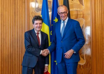 nicusor-dan-s-a-intalnit-cu-friedrich-merz-la-summitul-european-pentru-regiunea-arctica