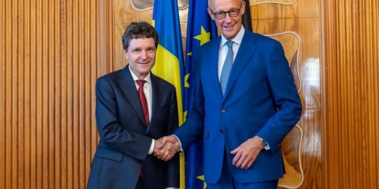 nicusor-dan-s-a-intalnit-cu-friedrich-merz-la-summitul-european-pentru-regiunea-arctica