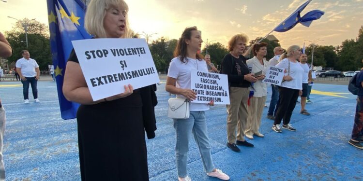 doar-60-de-persoane-s-au-strans-la-protestul-pentru-democratie-din-piata-victoriei.-doi-agitatori-au-fost-dati-afara-de-catre-jandarmi