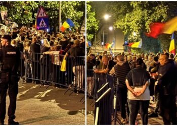 a-12-a-noapte-de-proteste-in-fata-arestului-central,-pentru-sustinerea-lui-calin-georgescu