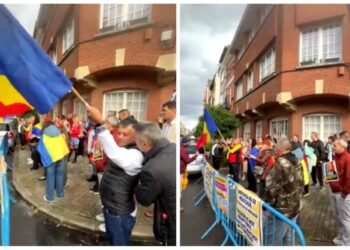 proteste-in-belgia-pentru-eliberarea-lui-calin-georgescu.-zeci-de-romani-si-au-exprimat-solidaritatea-fata-de-fostul-prezidentiabil