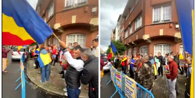proteste-in-belgia-pentru-eliberarea-lui-calin-georgescu.-zeci-de-romani-si-au-exprimat-solidaritatea-fata-de-fostul-prezidentiabil