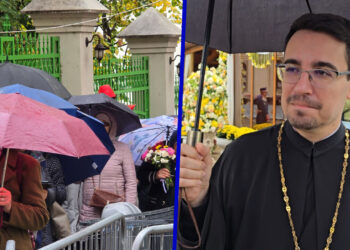 mii-de-pelerini-au-infruntat-azi-ploaia-pentru-a-se-inchina-la-moastele-sfantului-dimitrie-cel-nou:-„nu-se-poate-descrie-in-cuvinte-ce-simtim”